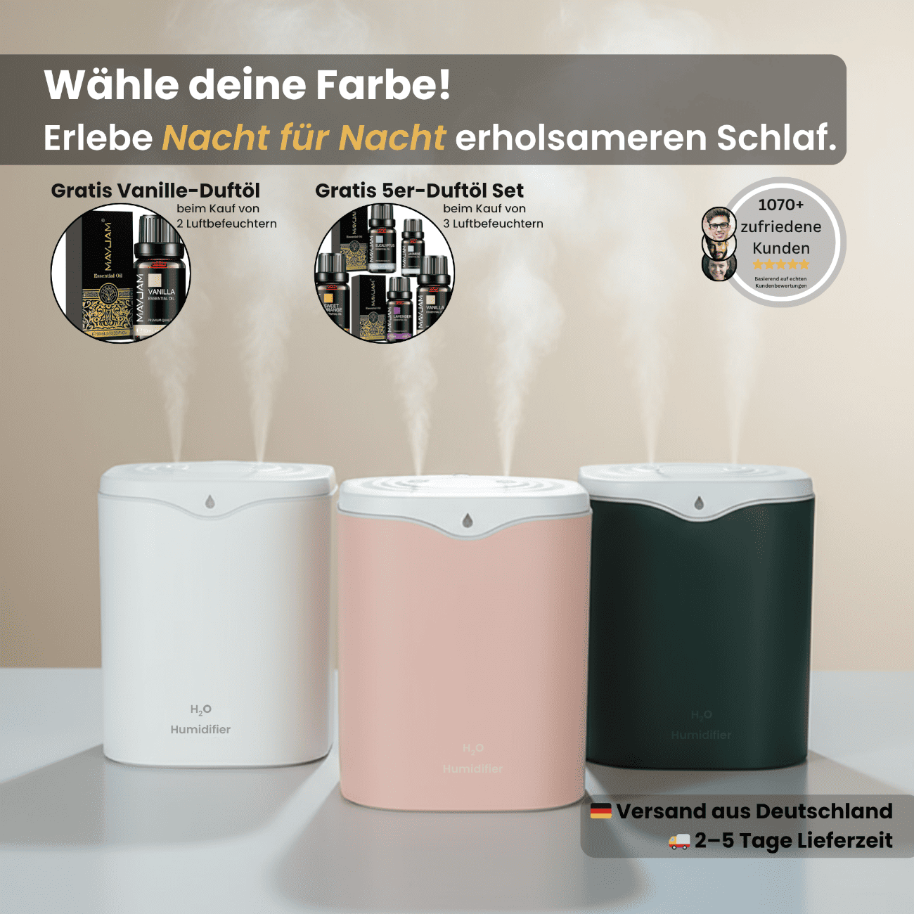 Velora Luftbefeuchter